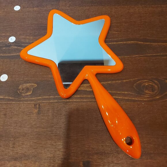 Jeffree Star Limited Edition Halloween Hand Mirror - Orange/Black - Picture 2 of 2